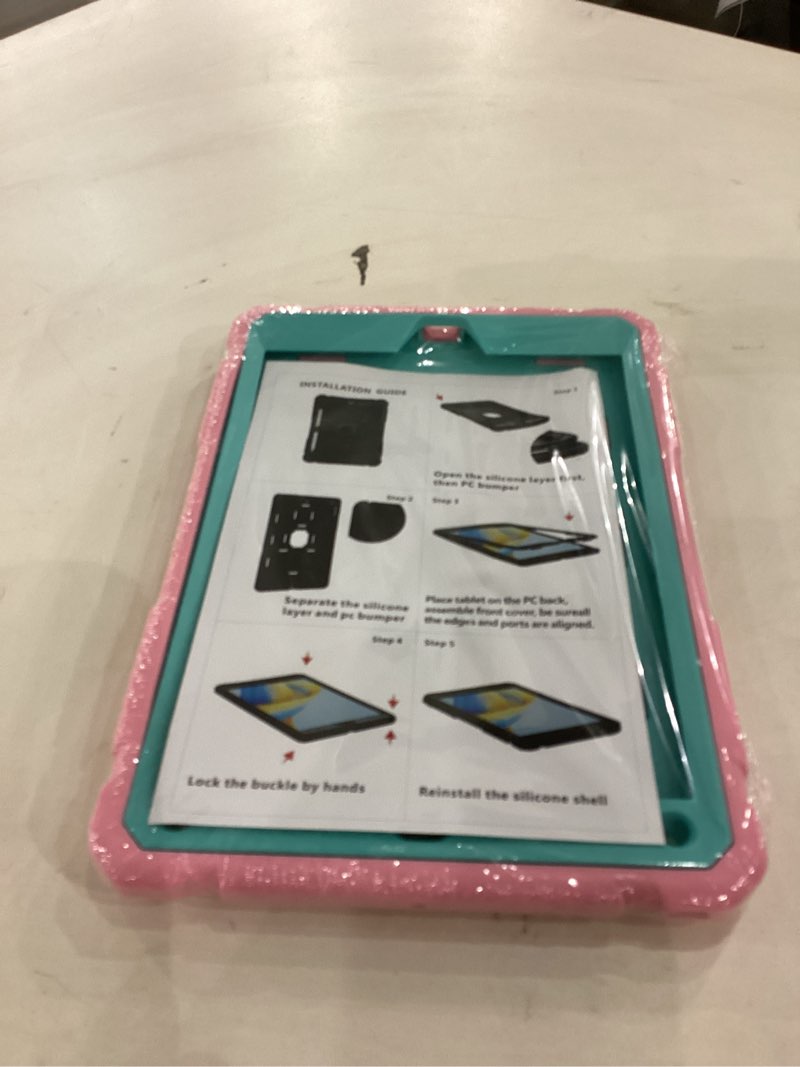  BMOUO iPad 9.7 Heavy Duty Case , Light Pink 
