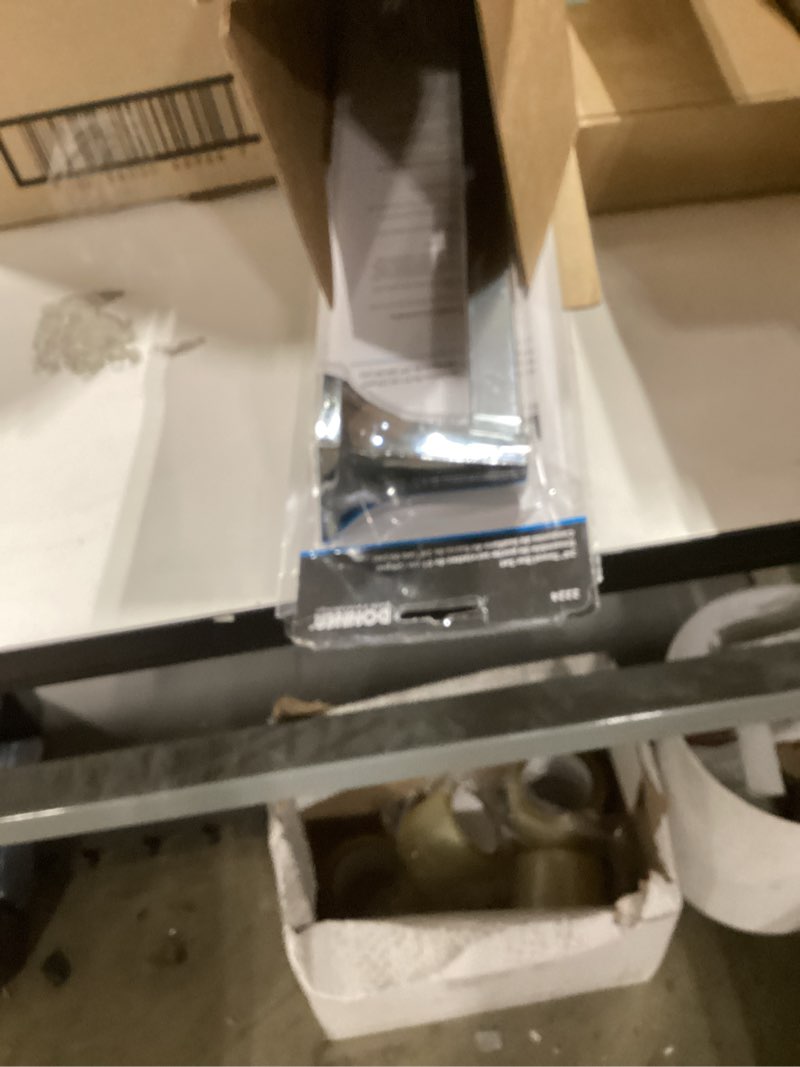 Condition photo showing New/Like New for moen contemporary chrome 24-inch bathroom towel bar, wall mounted towel hanger, 2224 24 inch bar