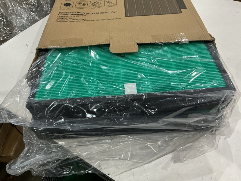 Condition photo showing Good Condition for airmega 230/240 filter replacement, compatible with coway airmega 230 & 240 air purifier(ap-1821f) part number 3111151, 2 pack