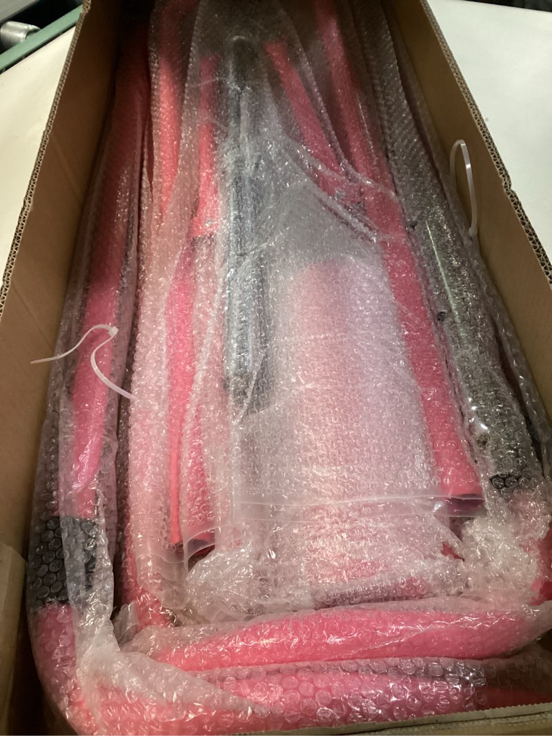 Condition photo showing Good Condition for Gymnastics Bar with Self-Inflating Mat for Kids, Adjustable Height Gymnastic Horizontal Bars with Mat, Folding Gymnastic Training Monkey Bars, Junior Expandable Training Kip Bar for Home Pink with Mat