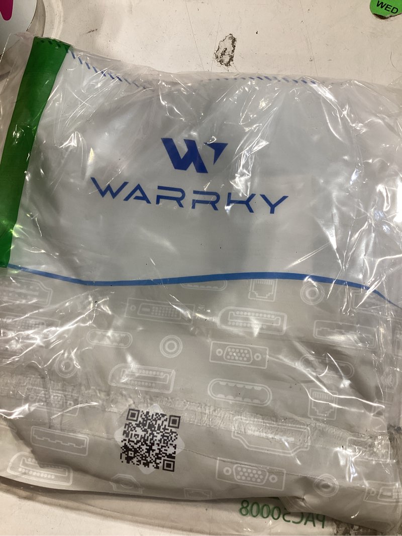 Condition photo showing New/Like New for warrky usb c to hdmi cable 4k, 15ft [braided, high speed] thunderbolt 3 to hdmi adapter compatible for new ipad, macbook pro/air, imac, galaxy s20 s10 s9 s8, surface, dell, hp 15ft 1 pack