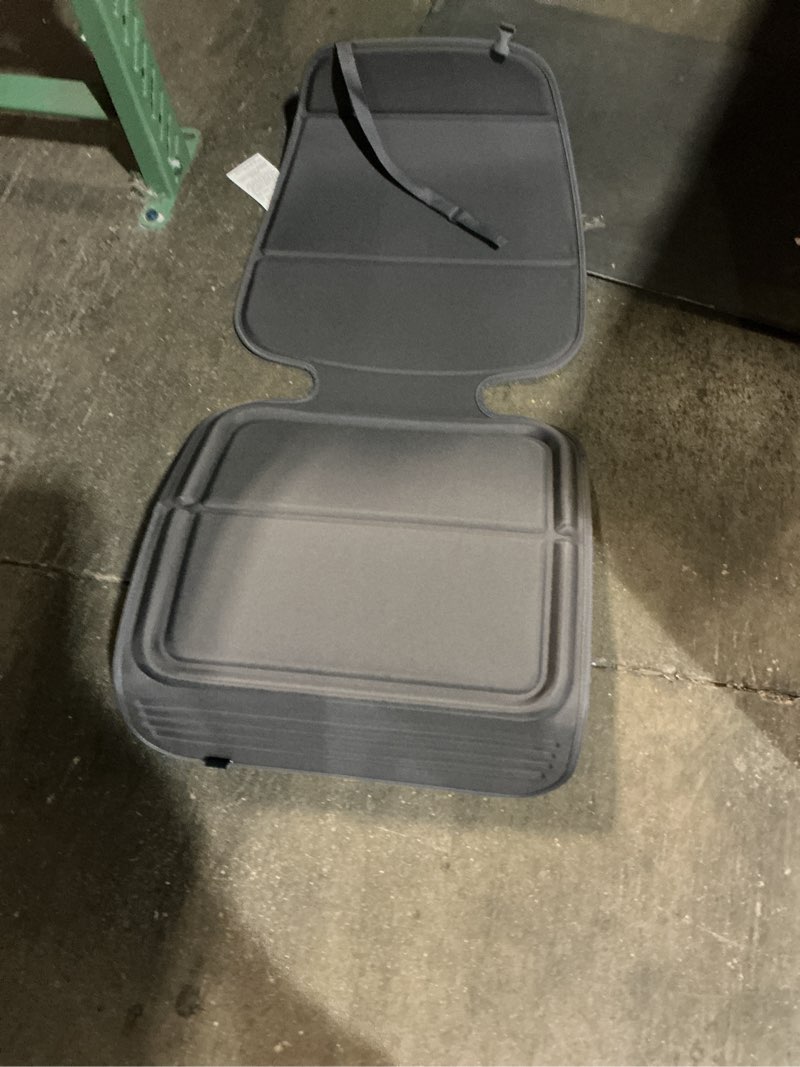 Condition photo showing Good Condition for Munchkin Child Car Seat Protector, Elite Seat Guardian with Grime Guard Fabric, Dark Grey