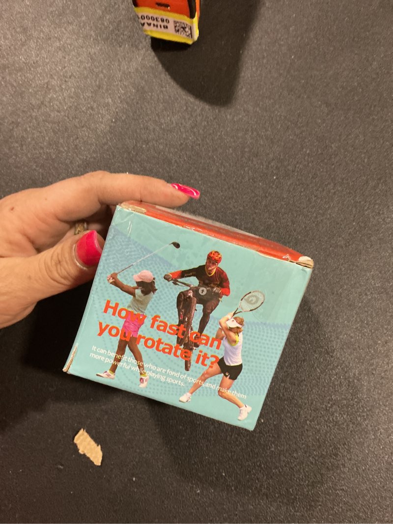 Condition photo showing Good Condition for Curaball Hand Exerciser–Torque Ball Strengthener with Counter, LED Lights, Auto-Start Gyroscopic Wrist Trainer for Arms, Fingers & Forearms, Grip Training Tool for Home Metal - Gold