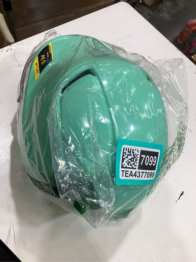 Condition photo showing New/Like New for easton | alpha batting helmet with facemask | t-ball/fastpitch softball | multiple sizes/colors mint green medium/large (6 5/8" - 7 1/4")