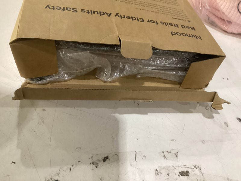 Condition photo showing Good Condition for c1 fold pro bed rails for elderly adults safety - sensor light & storage pocket, 180° one-hand folding bed side rails, sturdy up to 350 lbs, adjustable height fit king queen full twin c1f pro (foldable)