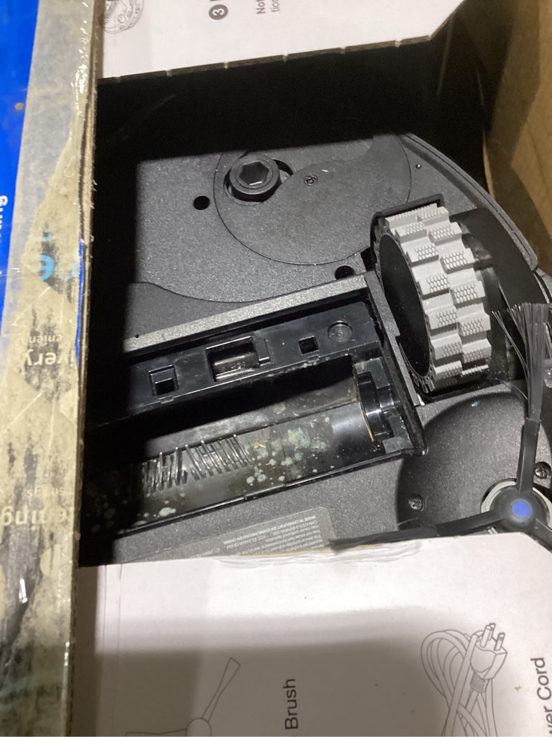 Condition photo showing As Is for ECOVACS DEEBOT T50 MAX PRO Omni Robot Vacuum and Mop, 18,500Pa Suction, 18mm Auto-Lift, ZeroTangle &TruEdge 2.0, AIVI 3.0 Obstacle Avoidance, Auto Hot Water Mop Wash/Dry/Refill, Self-Emptying