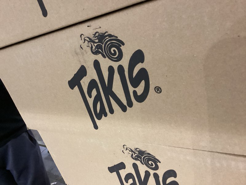 Takis intense nacho orange bag 40ct