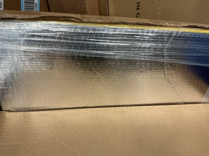 Condition photo showing Good Condition for f&l r6 fiberglass board acoustic insulation panels – 1" to 2" thick, 24"x24" and 24"x48" – thermal soundproofing for walls, ceilings, studios & hvac duct applications (1-1/2in x 24in x 48in)