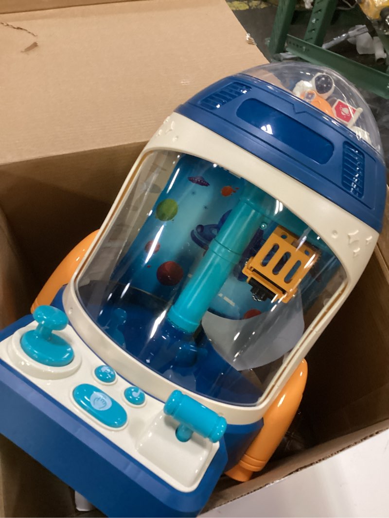 Condition photo showing As Is for Claw Machine for Kids, Kids Toy Rocket Mini Vending Machine,Cute Plush Doll, for Teen Boys and Girls, Birthday Gifts for 6-10 Years Old Boys and Girls