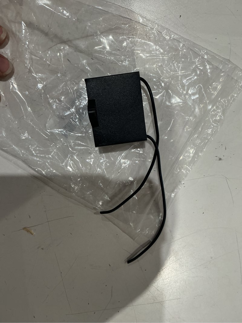 Condition photo showing As Is for uxcell ceiling fan capacitor cbb61 8uf 350v ac 2 wires metallized polypropylene film capacitor 48x38x26mm for electric fan pump motor generator