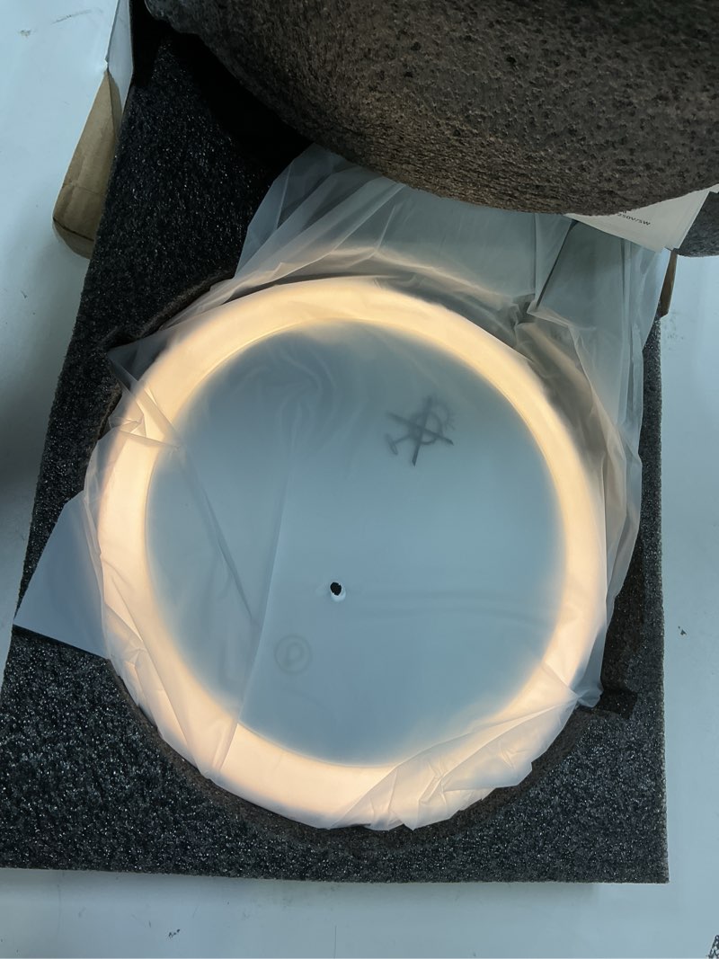 Condition photo showing Good Condition for DOWRY 4000 mAh Rechargeable Lighted Makeup Mirror 20x Magnification Vanity Mirror Tabletop Two-Sided Swivel Gifts for Women Wife Mom Teengirls Chrome Chrome 15"L x 8"W