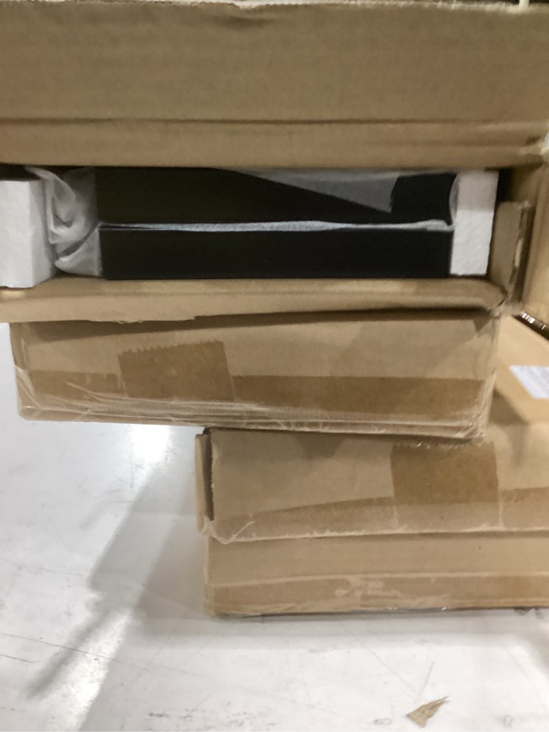 Condition photo showing New/Like New for wall shoe rack - set of 2 space saving organizers for small spaces - durable mounted shelf storage holder