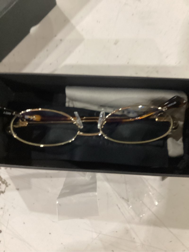 Condition photo showing Good Condition for zenottic blue light glasses for women, retro metal frame reflective lens for ladies, computer eyewear for work tv smartphone