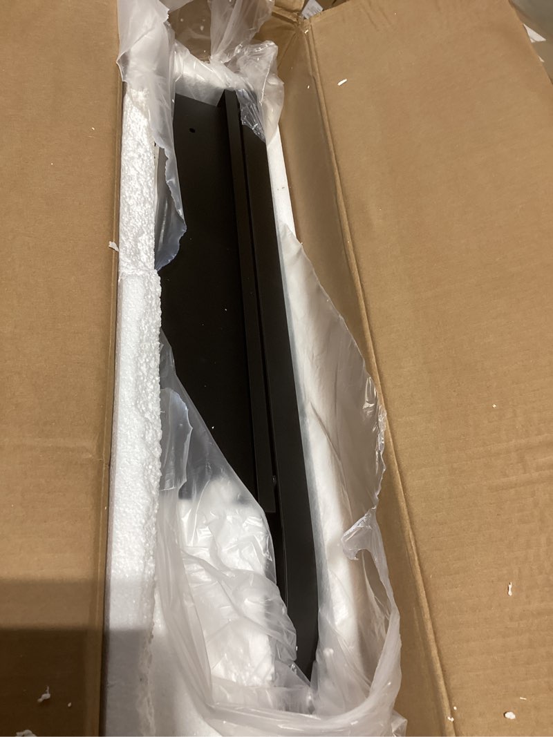 Condition photo showing As Is for Medicine Cabinets for Bathroom, Black Arched Medicine Cabinet Recessed or Surface Wall-Mounted,Modern Bathroom Vanity Mirror with Storage, Mirrored Cabinet with Adjustable Shelves,20x30 Inch Black 20*30inch