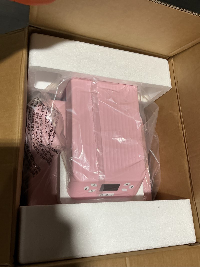 Condition photo showing New/Like New for htvront auto heat press machine for t shirts - heat press 15x15 with auto release - heats up fast & heat evenly, professional heat press machines for htv, sublimation, heat transfer projects pink