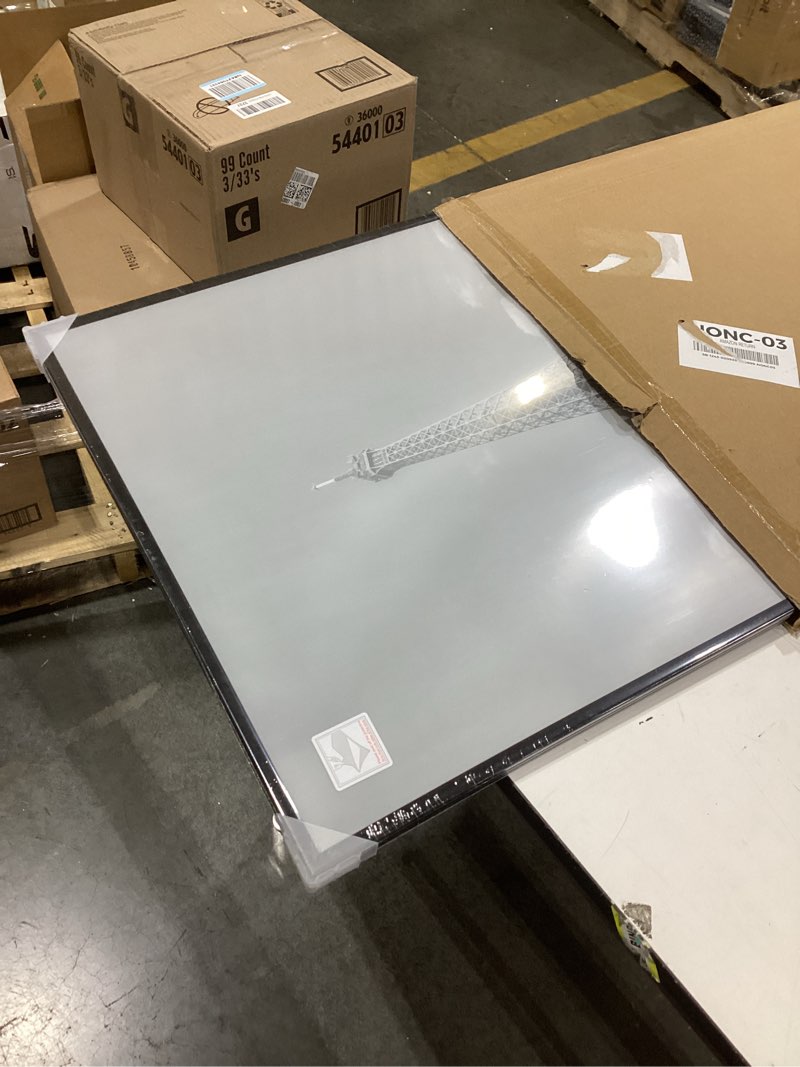 Condition photo showing New/Like New for upsimples 20x30 Picture Frame Black 3 Pack, Scratch-Proof Poster Frames 20 x 30 for Photo Gallery - Slide-In Strips, Horizontal or Vertical Wall Mounting Black 20x30