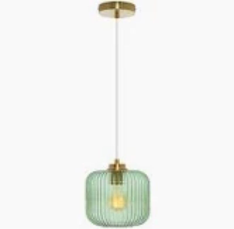 Gracieleigh 1 - Light Unique Globe Pendant Shade Color: Green