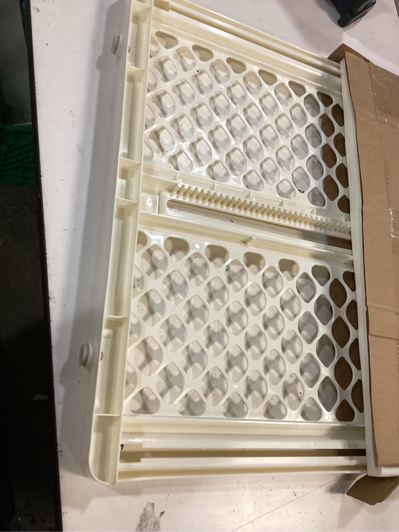Condition photo showing As Is for supergate ergo 26 in. high child safety gate