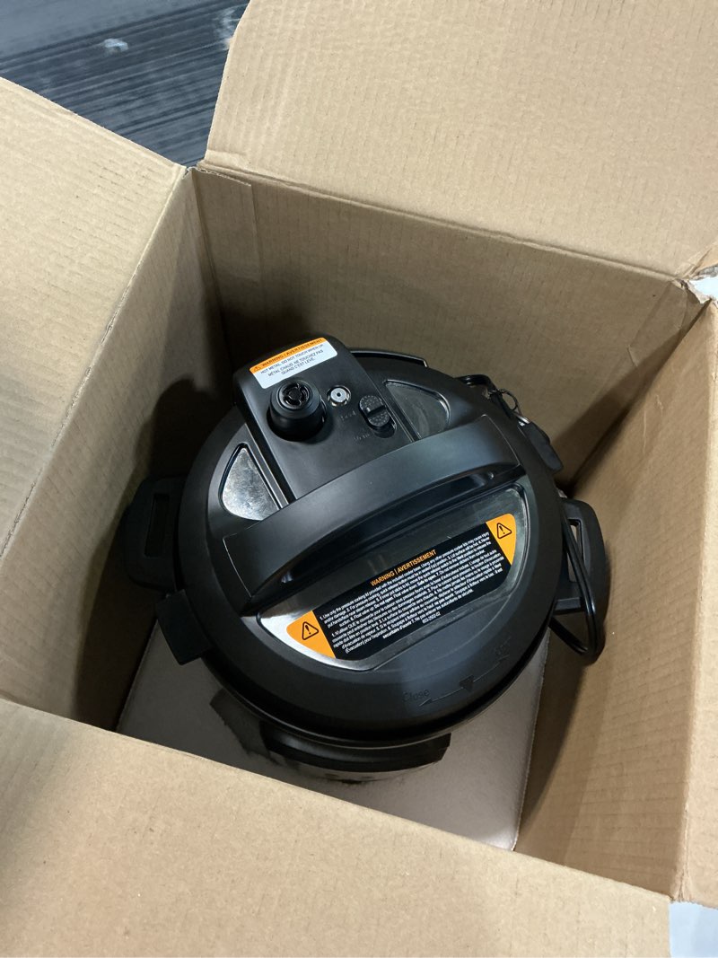 Condition photo showing Good Condition for Instant Pot Duo 7-in-1 Mini Electric Pressure Cooker, Slow Rice Cooker, Steamer, Sauté, Yogurt Maker, Warmer & Sterilizer, Includes Free App with over 1900 Recipes, Stainless Steel, 3 Quart