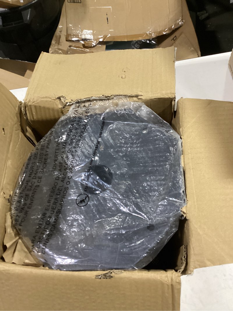 Condition photo showing Good Condition for 2-3/8" fence post base, 2 pack heavy duty steel floor flange 2-3/8 inch(60mm) 2