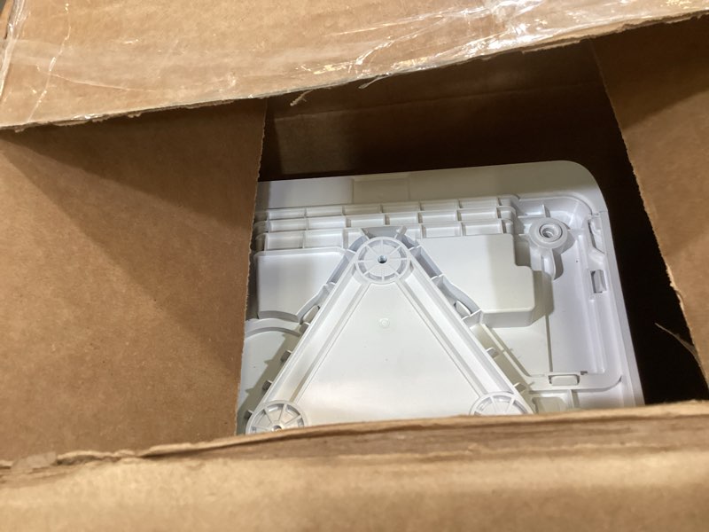 Condition photo showing As Is for waykar 6,000 sq. ft. energy star 120 pint dehumidifier - auto comfort mode, ultra quiet(40 db), portable smart compressor dehumidifier for basement/home/bedroom/bathroom with drain hose 120 pints 6000 sq. ft.