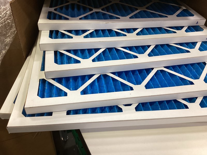 Condition photo showing Good Condition for Nordic Pure 20x20x1 (19 1/2 x 19 1/2 x 3/4) Pleated MERV 7 Air Filters 6 Pack MERV 7 6 Pack