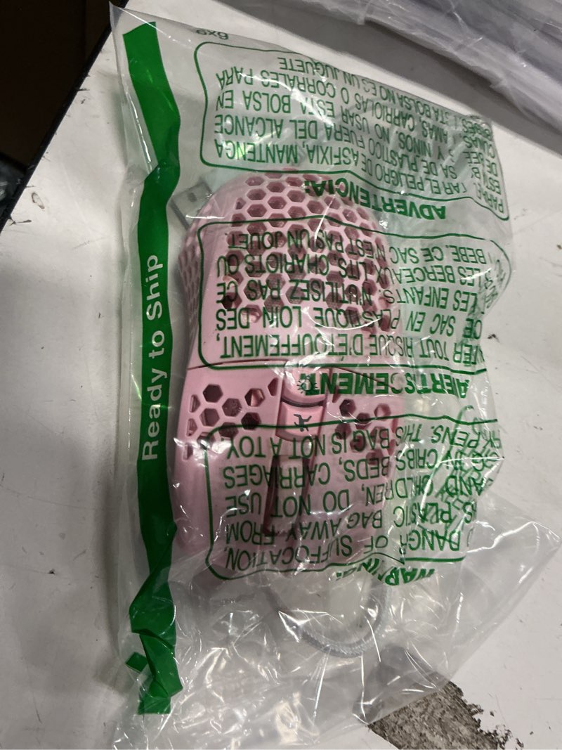 Condition photo showing Good Condition for SM900 Pink Wired Gaming Mouse with Honeycomb Shell,12800 DPI,7 Programmable Buttons,Lightweight Gaming Mice Ergonomic Computer Mouse Gaming for Windows/PC/Mac/Laptop Gamer