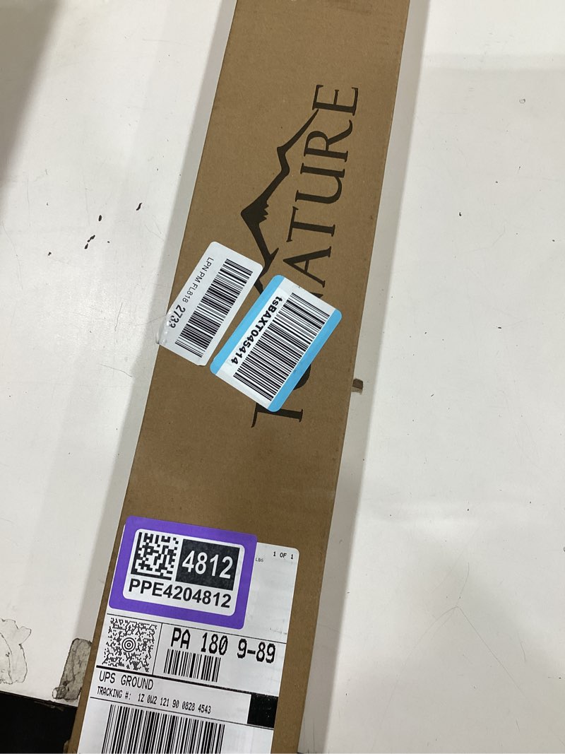 Condition photo showing Good Condition for tonature no drill cellular shades for indoor windows, thermal insulating & noise reducing honeycomb blinds, cordless free stop blinds light filtering, white, 28" w x 64" h 28"w x 64"h white(light filtering)