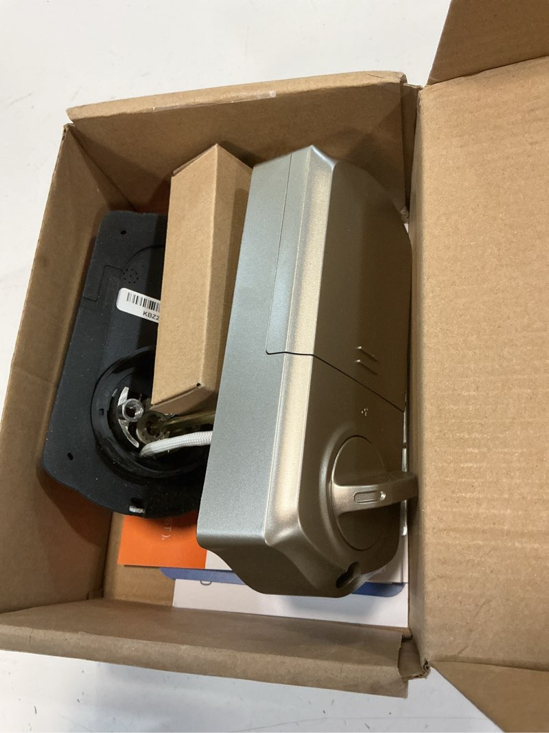 Condition photo showing Good Condition for veise ve012w built-in wifi fingerprint smart lock, app remote control, compatible with alexa & google assistant, keyless entry for front door, digital keypad deadbolt, auto lock, satin nickel