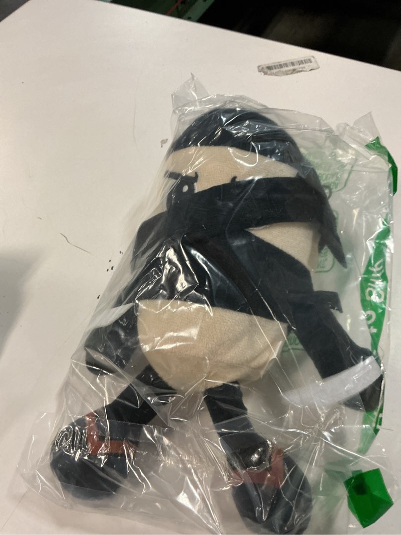 Condition photo showing Good Condition for Italian Brainrot Plush Toy 10 Inches Capuccino Assassino Plush Soft Stuffed Meme Dolls for Collectors, Aesthetic Décor & Funny Gift Ideas