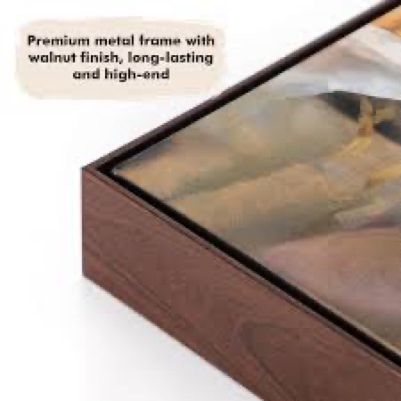 FOLKOR Floater Frame for 20x24 Canvas Paintings, DIY Metal Floating Frame with 1.5” Deep for Artists