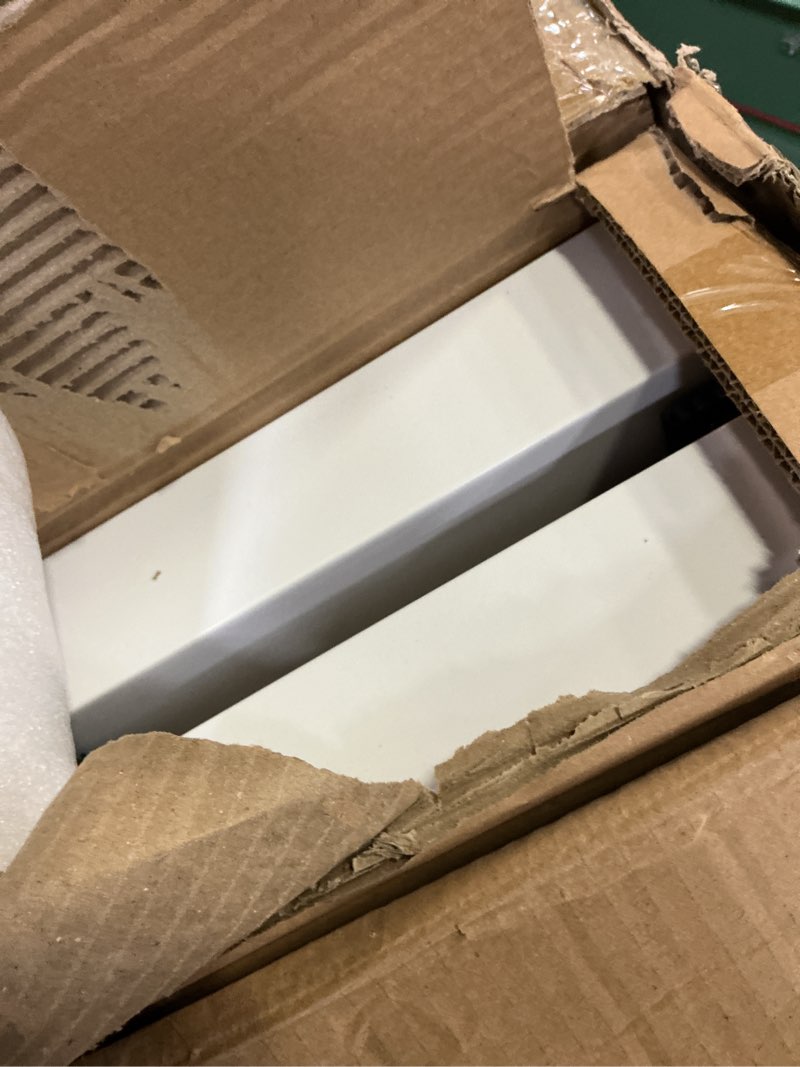 Condition photo showing New/Like New for PAKETA 4 Pack Expandable Pull Out Cabinet Organizer, 21'' Deep Pull Out Drawers for Cabinet, Upgrade 3 Slide Rails Sliding Drawers for Cabinets with Adhesive Nano Film (White, 21"D X 9-14"W) 21"D X 9-14"W (4 Pack) White