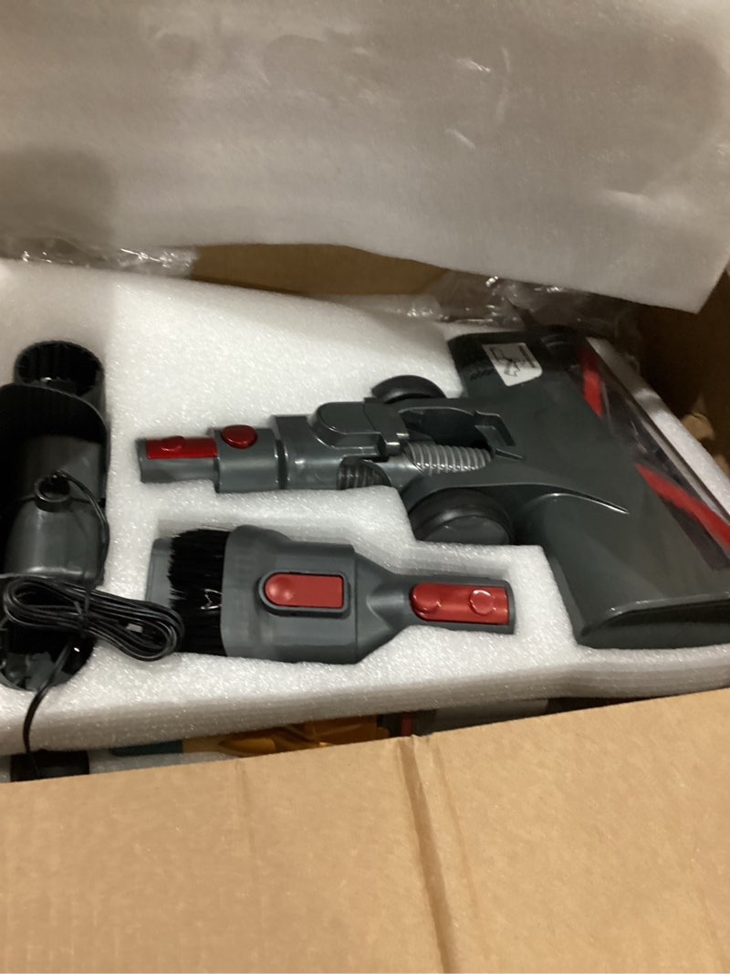 Condition photo showing Good Condition for Cordless Vacuum Cleaner, 650W/55KPA/70 Mins Vacuum Cleaners for Home with Self-Standing, Anti-Tangle Brush, Smart Display and 1.8L Cup Cordless Stick Vacuum Cleaner for Pet Hair/Carpets Gold
