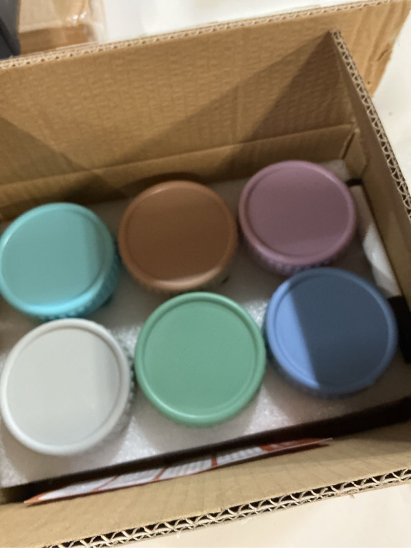 Condition photo showing New/Like New for drkio 6 pack glass baby food storage containers - 4 oz baby food jars with lids baby food maker microwave dishwasher freezer safe 100% leak proof bpa free reusable 4 oz - multicolor