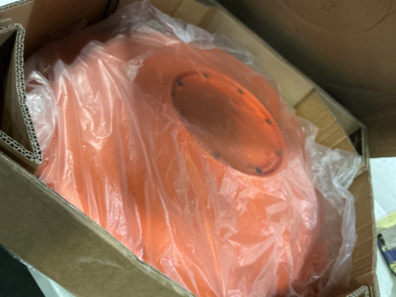 Condition photo showing Good Condition for Autism Kids Swivel Chair,Sensory Spinning Chair for Kids,Toddler Spinner seat Carousel Spin Sensory Chair for Kids,Training Body Coordination,Metal Base Non Slip Safer (Orange)