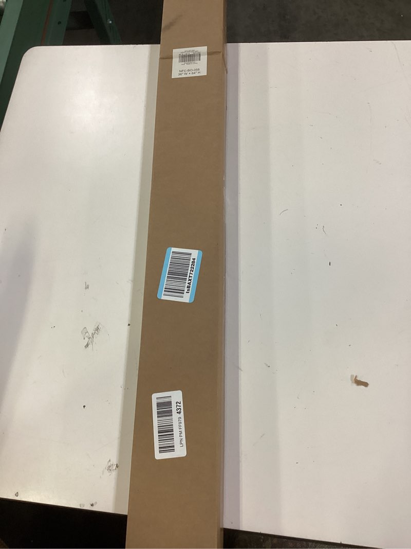Condition photo showing New/Like New for lazblinds cordless cellular shades, no tools no drill blackout honeycomb shades pleated blinds for windows, 36" w x 64" h, soft cream blackout-soft cream 36'' w x 64'' h