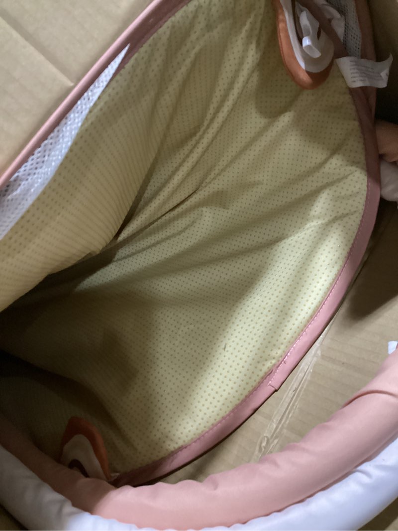 Condition photo showing Good Condition for Crisschirs 6-in-1 XL Large Baby Gym & Ball Pit, Play Mat & Play Gym, Combination Baby Activity Gym with Milestone Cards for Sensory Exploration and Motor Skill Development, Balls are not Included Brown