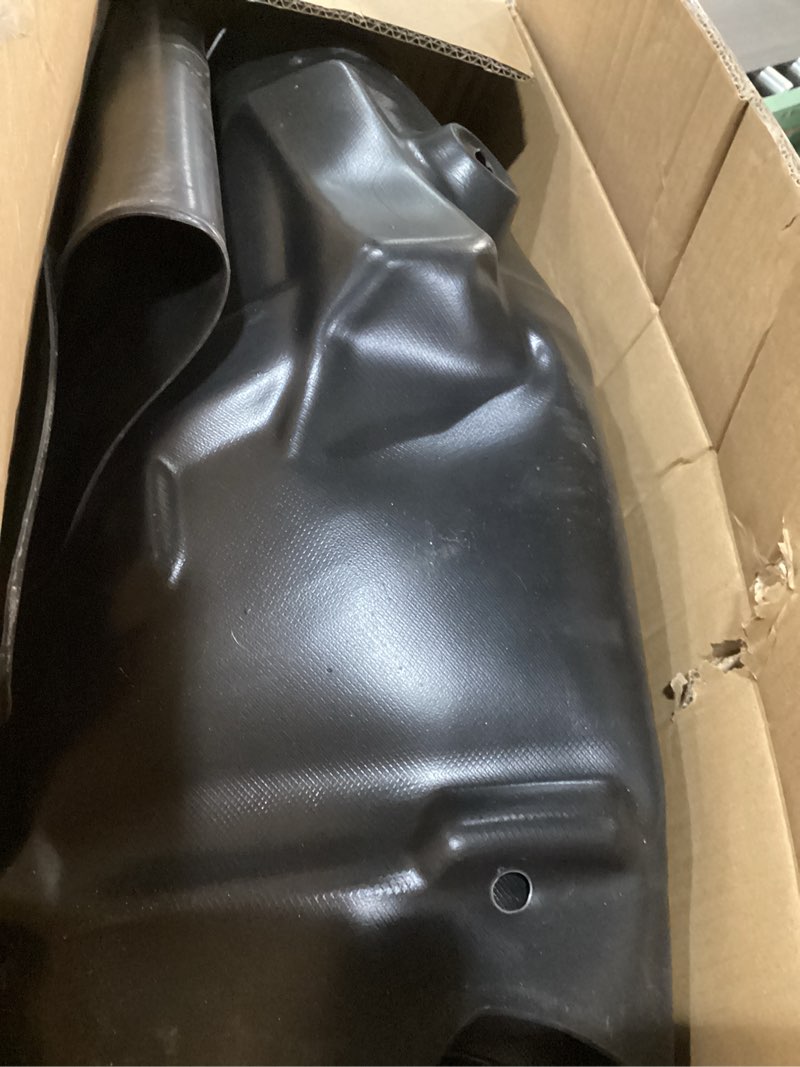 Condition photo showing As Is for rear wheel well guard compatible with 2019-2026 chevy silverado 1500 rear wheel well liners tire inner fenders replacement for 2019-2026 chevy silverado accessories