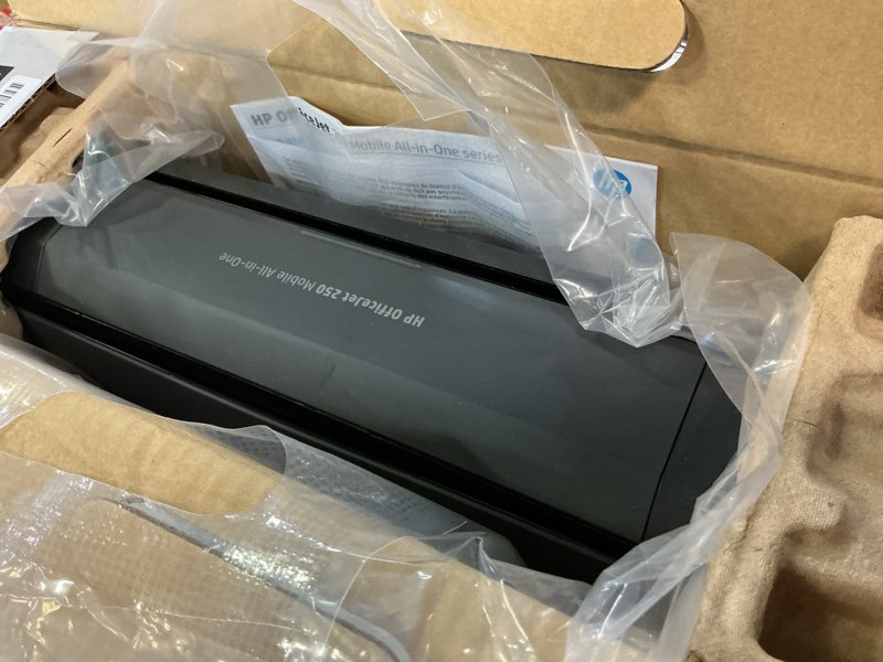 Condition photo showing Good Condition for hp officejet 250 wireless mobile printer, scanner, copier - black, battery included (cz992a)