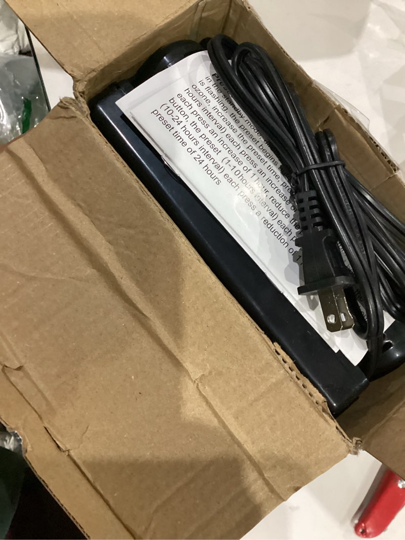 Condition photo showing As Is for FORLIM [Upgraded Temperature Control] Boot Dryer for Work Boots - Shoe Dryer with 24-Hour Delay Timer, Portable Glove Dryer & Boot Warmer, Automatic Shut-Off Timer, Folding Design, Smart Panel, Black Temperature Control + Delay Timer + Ozone (Black)