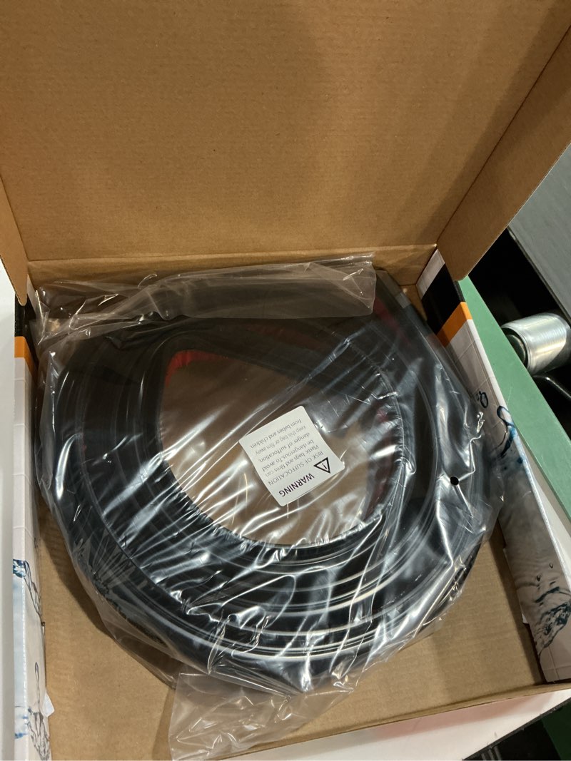 Condition photo showing New/Like New for Shower Threshold Water Dam Barrier 80" Rounded - Black Collapsible Shower Water Blocker - Guard for Walk in Shower - Water Guard Stopper for Floor - Shower Door Water Blocker - Wheelchair Accessible Black - Rounded 80 In