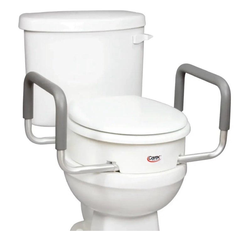 Carex Toilet Seat Elevator With Handles
