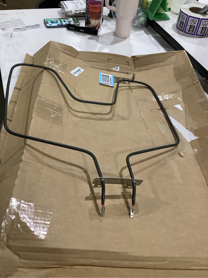 Condition photo showing As Is for wb44t10010 oven bake element compatible for g-e oven replacement parts/g-e oven heating element/g-e oven heating element replacement wb44t10010/g-e replacement oven element
