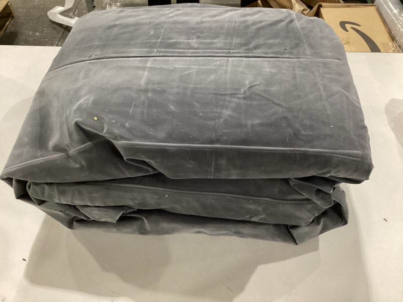 Condition photo showing Good Condition for intex inflatable pull-out sofa: velvety surface, 2-in-1 valve, cupholder, 46" x 88" x 26" - blow-up couch and folding queen size air mattress bed