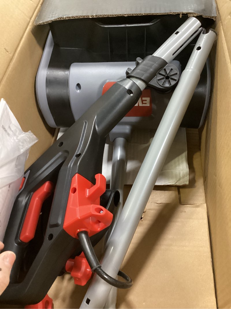 Condition photo showing Good Condition for EWORK Corded Snow Shovel 11-Inch 1200W 10A Powerful Electric Snow Shovels, 6-Inch Clearing Depth, 23-Foot Max Throw Distance, Power Snow Blower for Driveway, Steps, Sidewalk, Porch