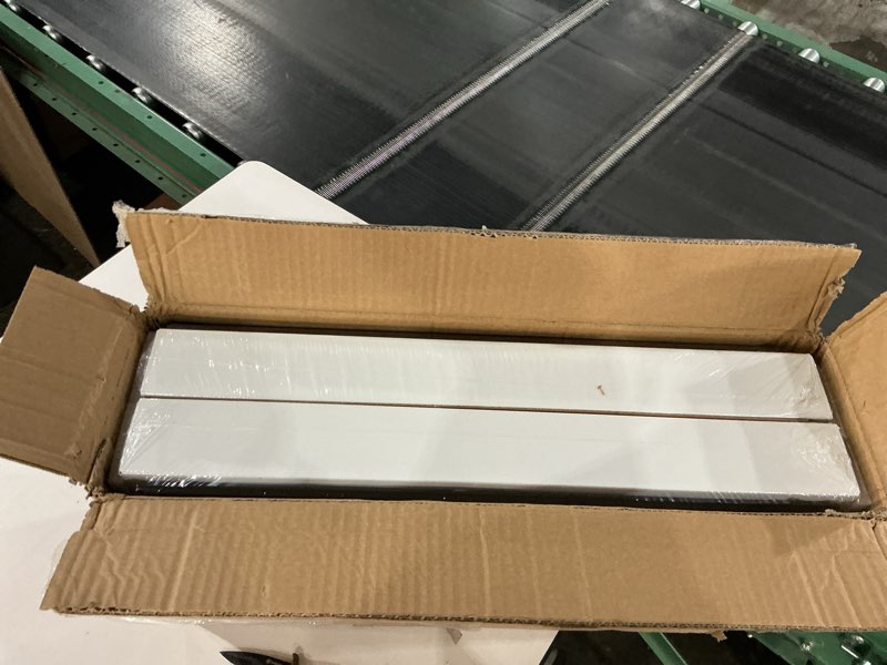 Condition photo showing As Is for DEKAVA 2 Pack Pull Out Cabinet Organizer Expandable, Adhesive with Nano Film, Pull Out Drawers for Cabinets in Kitchen, Pantry or Bathroom (White, 21"DEEPX[12"-20'']Width-2PACK) 21"DEEPX[12"-20'']Width-2PACK White