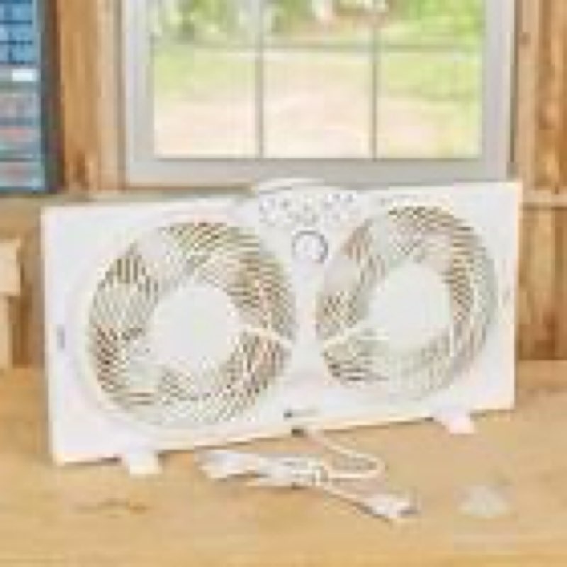 utilitech 9in reversible window fan