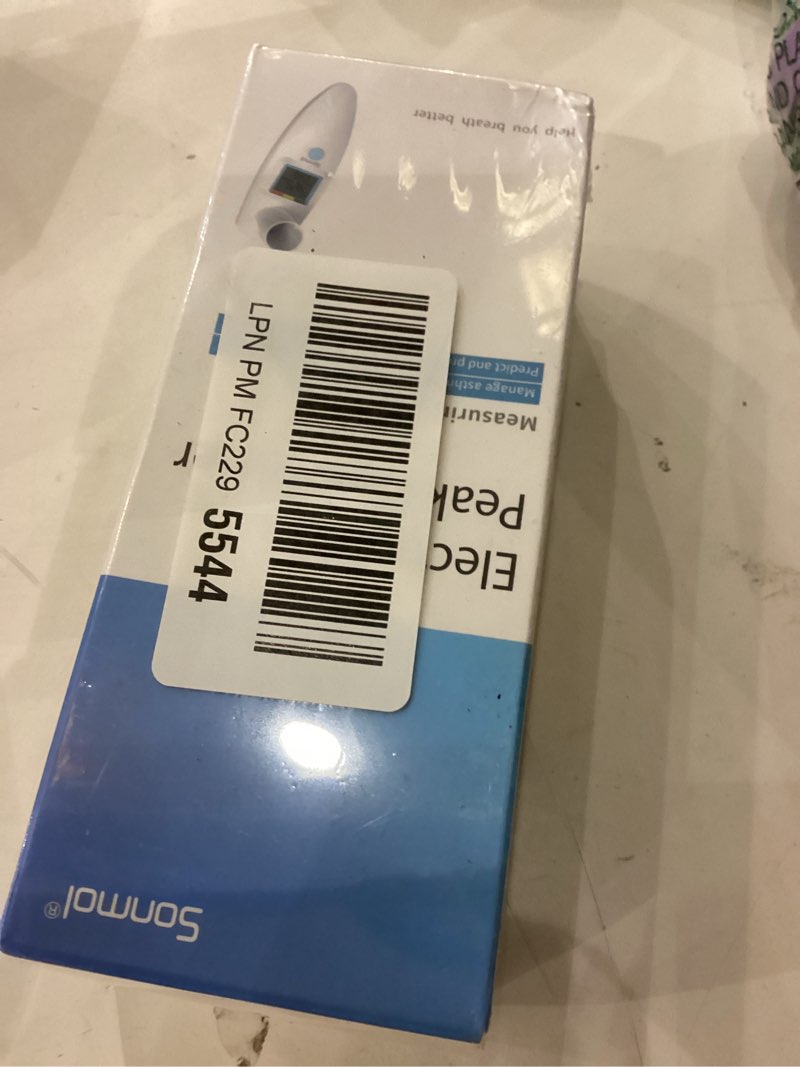 Sonmol Digital Peak Flow Meter Portable PEF Forced Expiratory Volume FEV1 Tester with Red Yellow Gre