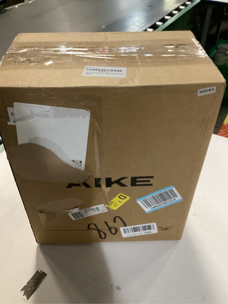 Condition photo showing New/Like New for AIKE Elephant Power Commercial Hand Dryer High Speed Auto Warm Wind, Brushed Stainless Steel Cover AC110V-130V Model AK2812