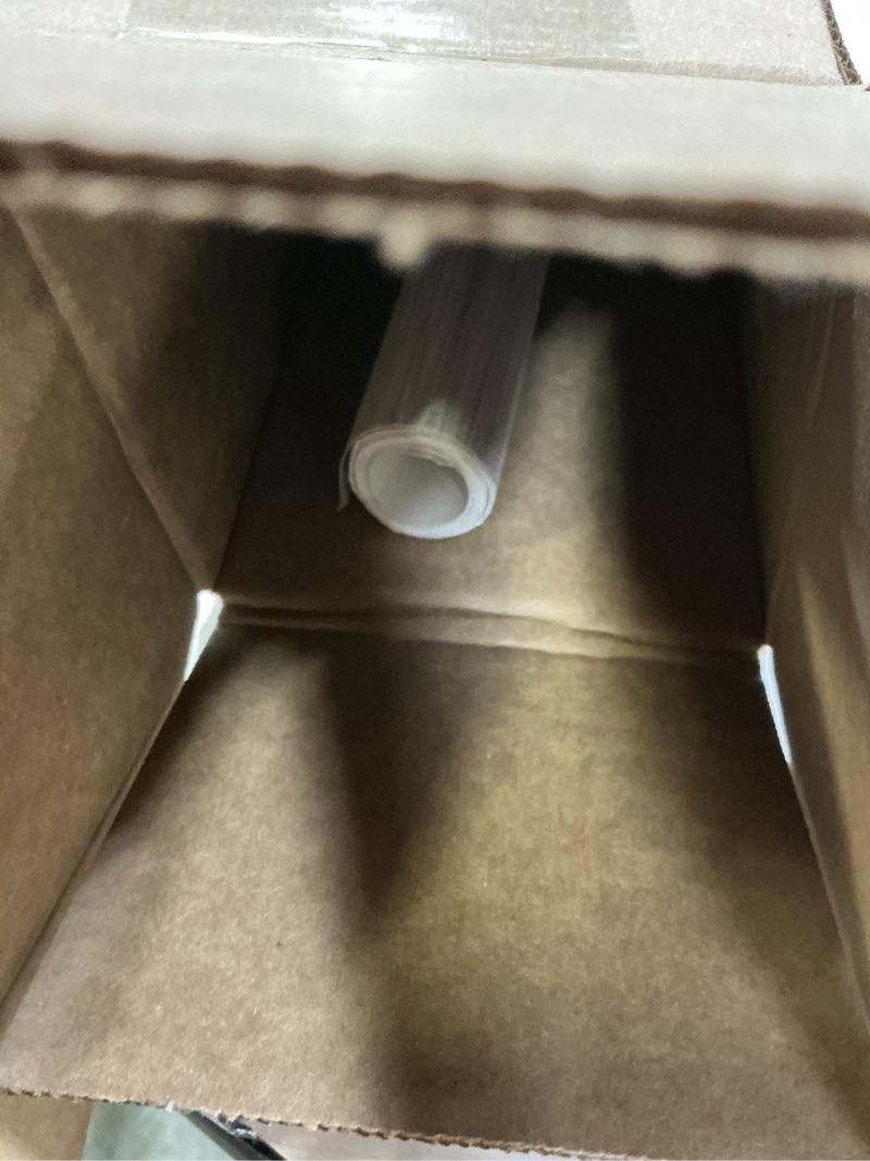 Condition photo showing As Is for NuWallpaper Cream Vinyl Grassweave Peel & Stick Wallpaper, NUS2875